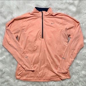 Nike half zip pull over